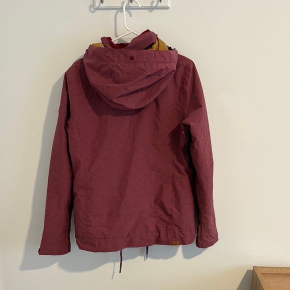 Maroon Dry Flight Roxy coat - Picture 3 of 3